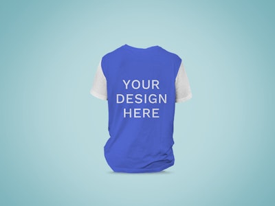 Download Round Neck T-Shirt Mockup - MockupBro