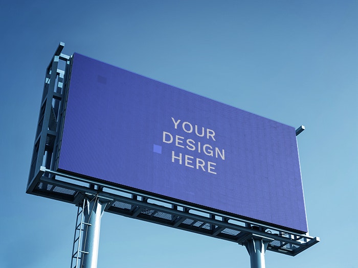 Download Outdoor Billboard Mockup Generator - MockupBro