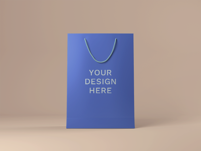 Download Present or Shopping Bag Mockup Generator - MockupBro